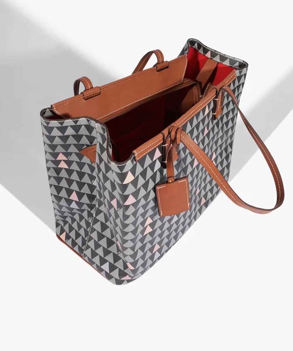 Bolsa Shopping Schutz Neo Nina Triangle Preto