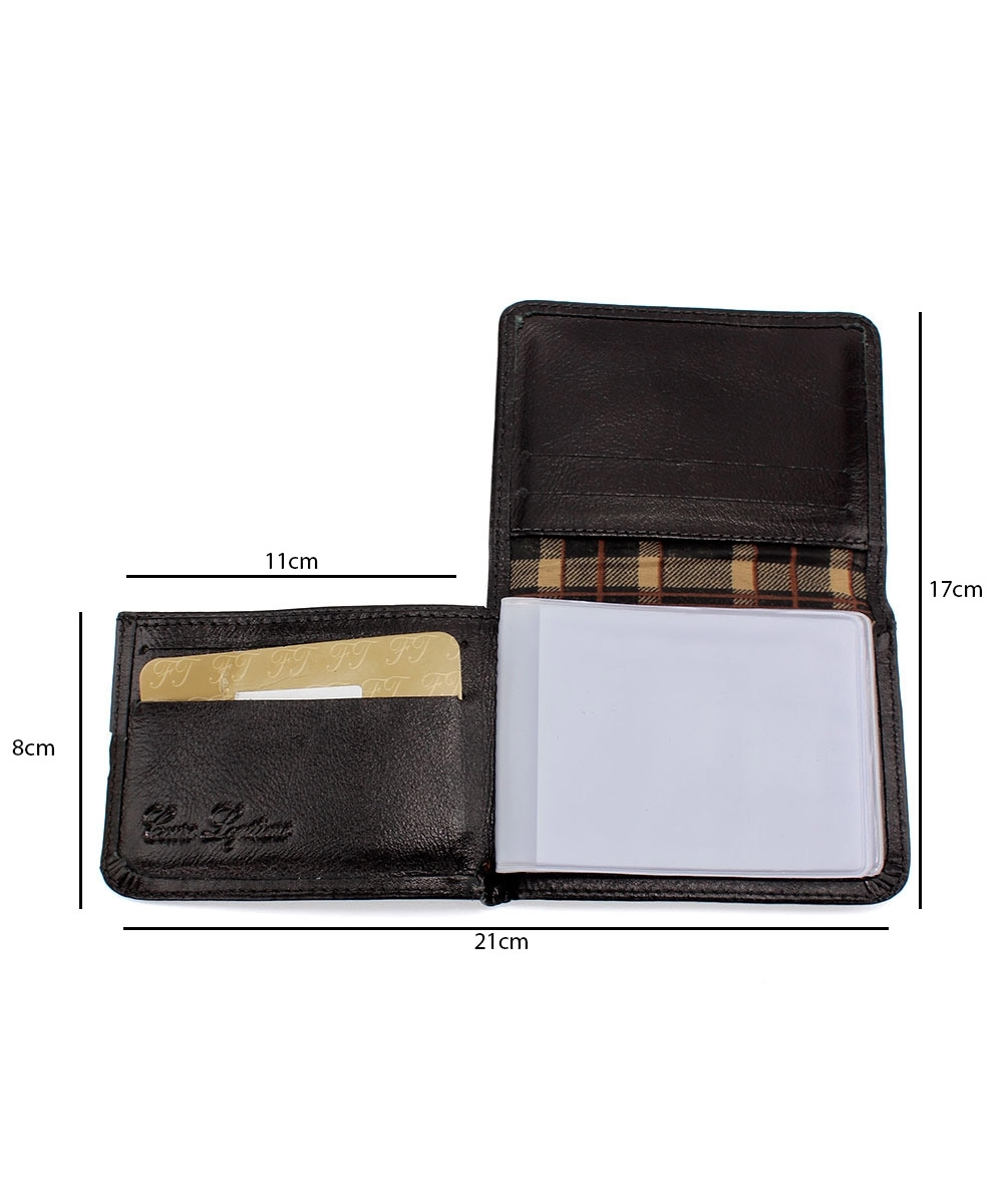 Carteira Masculina Fontanelli Couro Preto