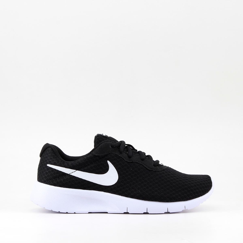 Nike tanjun preto e branco best sale