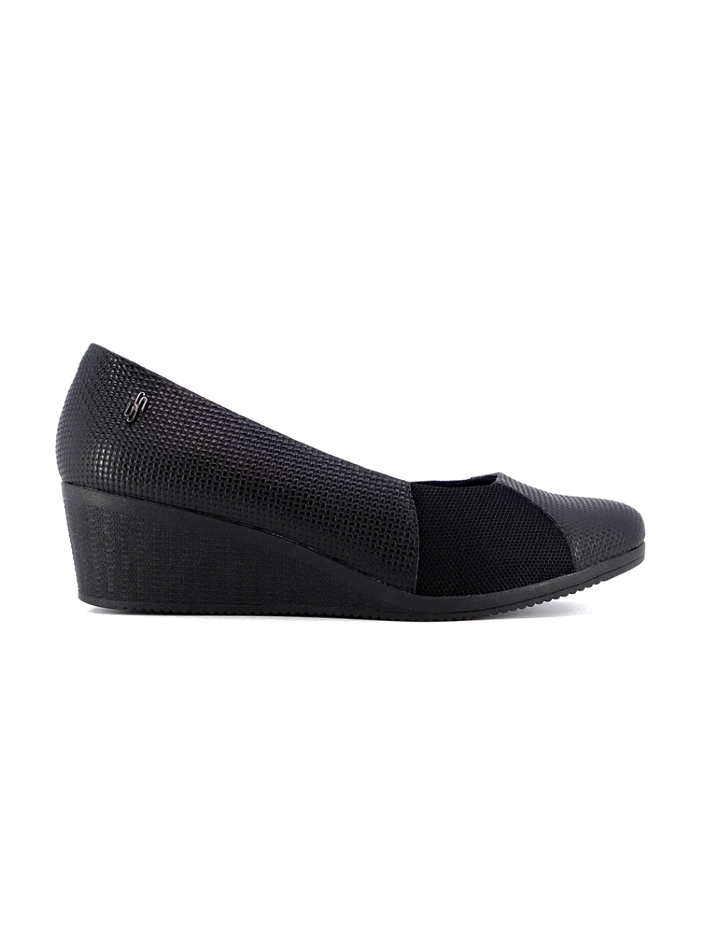 Scarpin preto orders plataforma