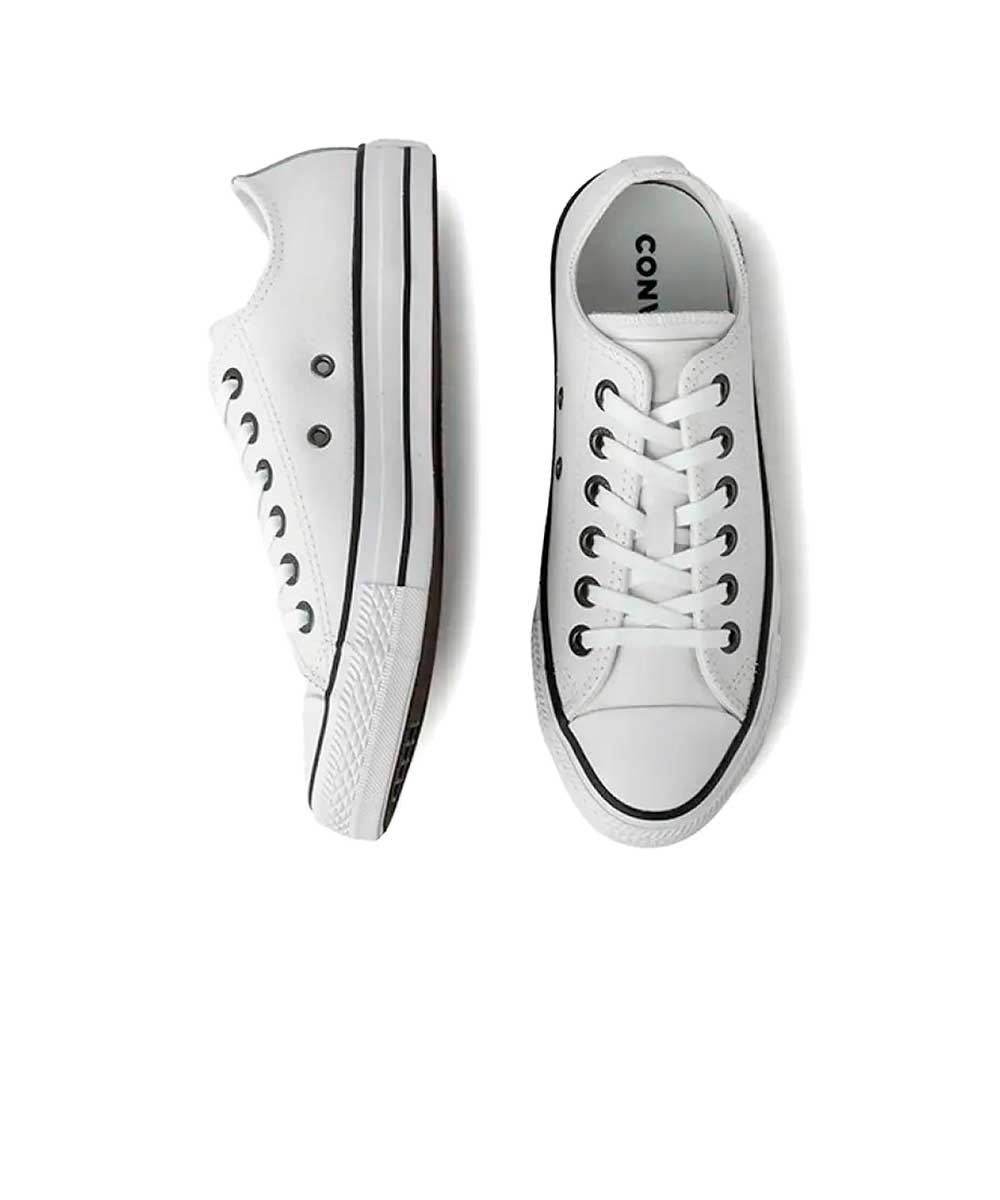 Tenis Allstar All Star Branco Couro 33 All Star Converse Branco