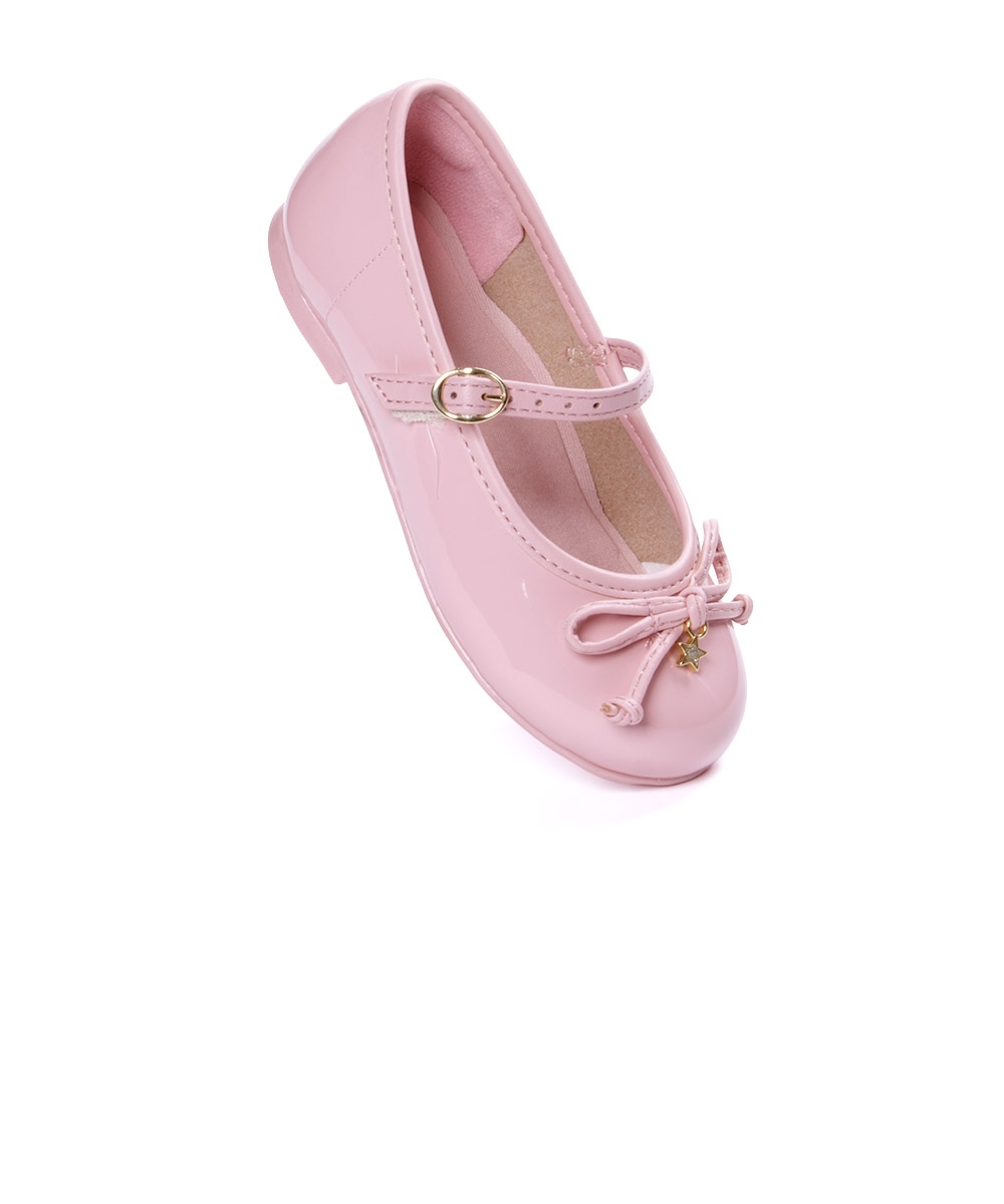 Sapatilha Infantil Molekinha Laço Star Rosa