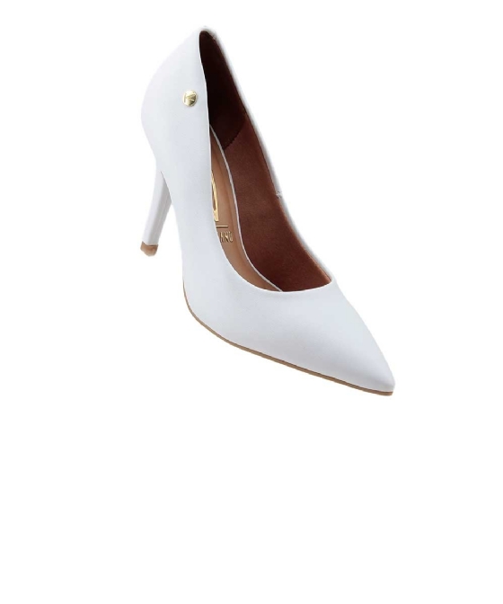 Sapato Scarpin Vizzano Salto Alto Branco
