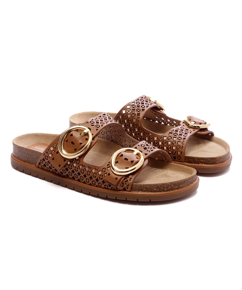 Tamanco Flatform Luz Da Lua Couro New Ridge Ambar