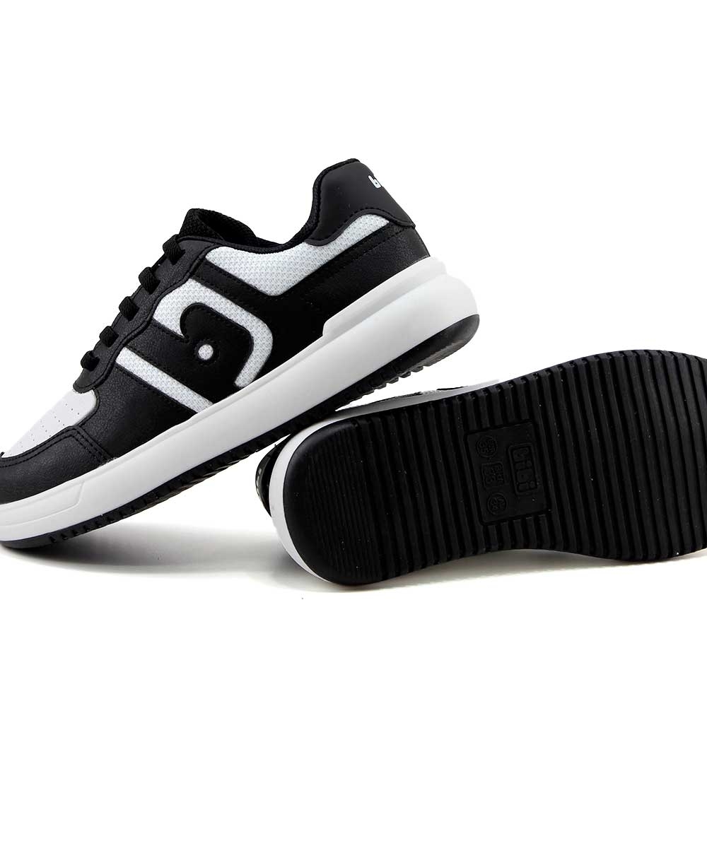Tênis Infantil Bibi B College Stw-01 Branco/preto