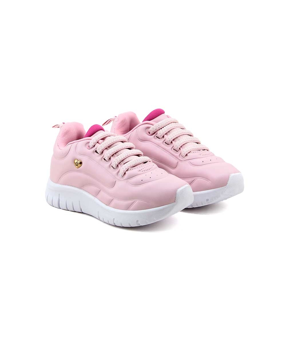 Tênis Infantil Kidy Ultra Flex 4451002 Nude/rosa
