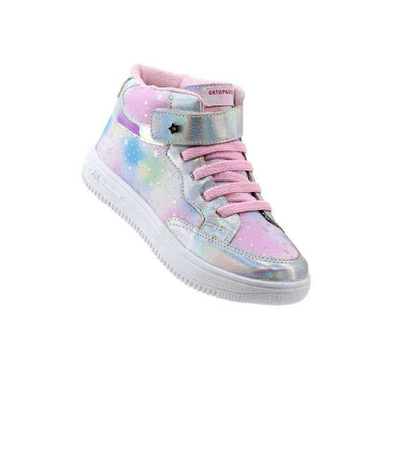 Tênis Infantil Ortopasso Force One 49530 28/32 Prata
