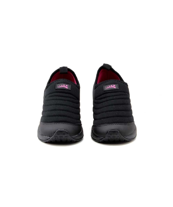 Tênis Infantil Ortopasso Jogging 77533 Preto/pink
