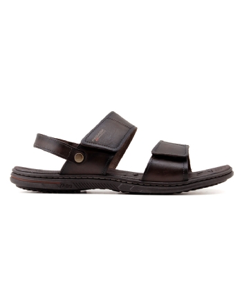 Sandália Pegada Masculina 45 Acima 533303 Couro Cravo