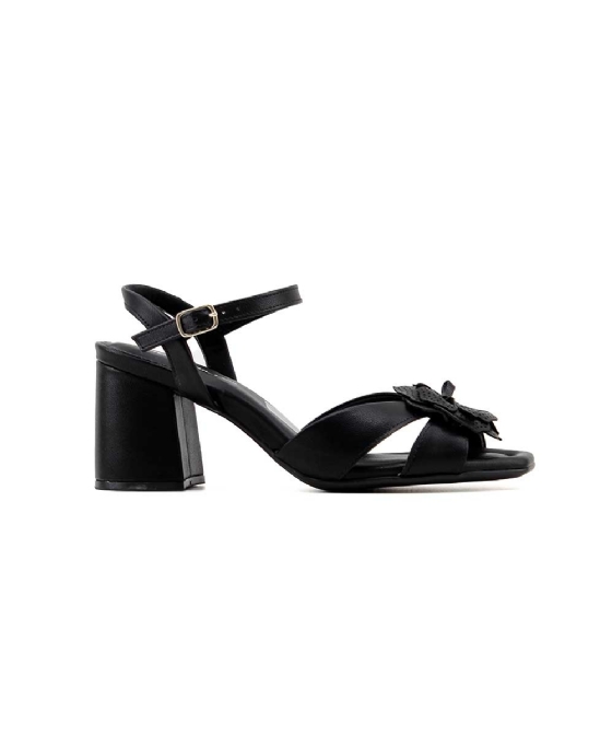 Sandália Piccadilly Flavia Salto Alto 626043 Preto