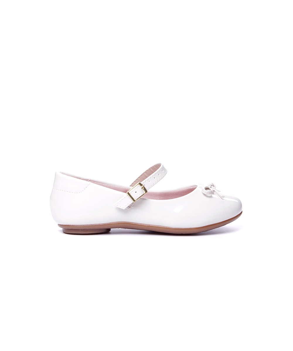 Sapatilha Infantil Molekinha Laço Off White