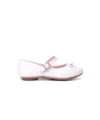 Sapatilha Infantil Molekinha Laço Off White