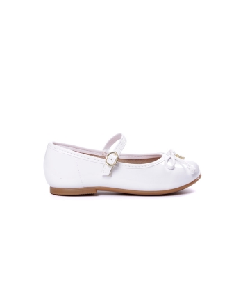 Sapatilha Infantil Molekinha Laço Star Branco