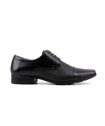 Sapato Masculino Jota Pe Social Couro Preto