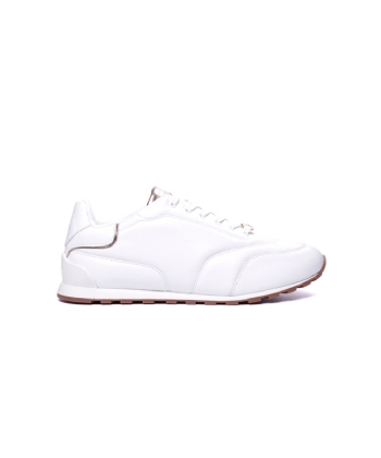 Tênis Feminino Luz Da Lua Matelassê Saara Couro Branco
