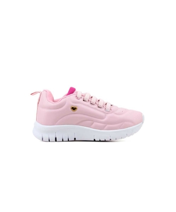 Tênis Infantil Kidy Ultra Flex 4451002 Nude/rosa