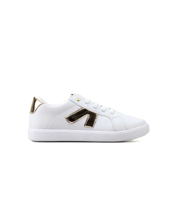 Tênis Infantil Ortopasso New Stars 97546 28/32 Branco/ouro